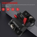 Waterproof Circuit Breaker,With Manual Reset,12V-48V DC,120A,for Car. 