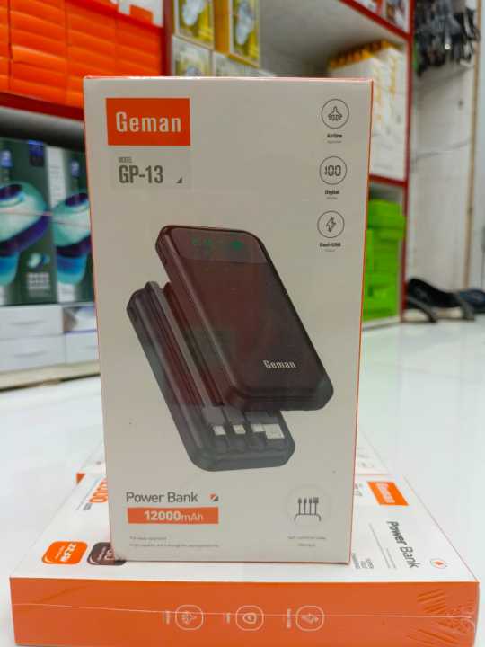 Power bank Geman 10000 MAH / 20000MAH /  12000MAH