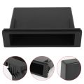 Universal Car Double 1 Din Dash Cup Holder Storage Box for Radio. 