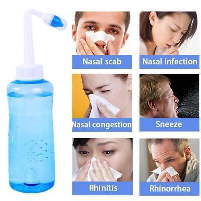 Sinus Rinse Kit Nose Wash Cleaner Sinus Rinse Bottle Pressure Rinse ...