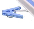 Baby Clothes Drying Hanger Rack With 16 Clips Color May Vary. 