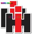 2 Pack IH International Harvester Decal Sticker Case IH Tractor Agriculture Logo Truck Window Tractor Vinyl Car Accessories PVC. 