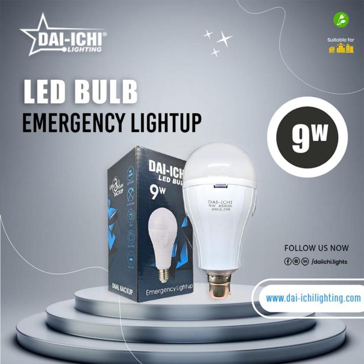 9W RECHARGABLE BULB DAIICHI