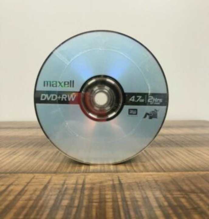 DVD-RW 1-2X 4.7GB 120Min DVD-RW Blank Media Disc 1 Pack rewritable disc
