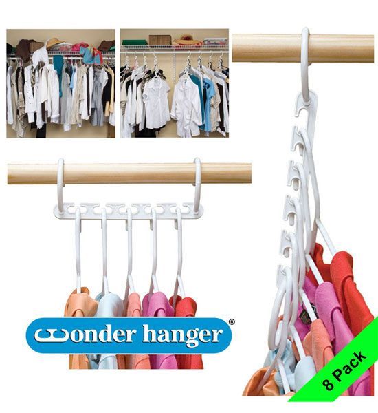 Z.M   Wonder Hanger Closet Wardrobe Organizer
