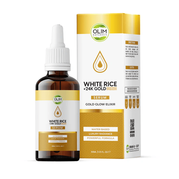 24K Gold + White Rice Dual Action Skin Radiance Serum