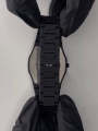 Original Black Arabic Aura Watch Full Black Dial in Fiber and Metal. 