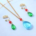Anime Howl's Moving Castle Necklaces Howl Amulet Pendant Necklace For Wonmen Men Cosplay Choker Jewelry. 