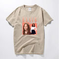 Blair Waldorf gossip girl rapper T shirt men vintage 90s men woman tshirts top cotton T-shirt men Camisa streetwear EU size. 