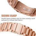 Replacement Stainless Steel Watch Band Strap For Fitbit Versa Fitbit Versa 2 Fitbit Versa Lite Metal Watch Band (Not For Versa 3 and Sense). 