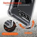 For ASUS ROG Phone 5/ROG Phone 5 Pro/ROG Phone 5 Ultimate/ROG Phone 5S Back Cover Shockproof Transparent Soft TPU Silicone Protector Phone Case with Shock Absorption Bumper Corners. 