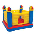 Intex - Jump-O-Lene Yellow Childrens Jumping Castle Trampoline Playground Inflatable Ball Castle Bouncer - 6 ft Approx - 48259. 