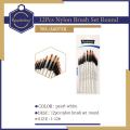 Keep Smiling  A6075R (Round) -12pcs Drawing Paint Brush Set Wooden Pointed Tip Round - sizes 1 to 12#. 