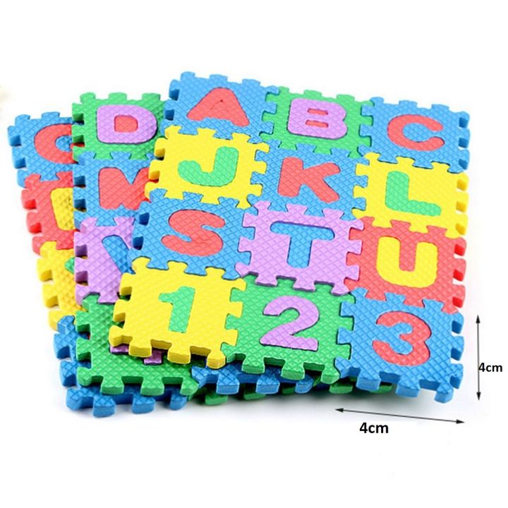 36Pcs%20Set%204Cmx4Cm%20Alphabet%20Letters%20Numbers%20Puzzle%20Kids%20Puzzles%20Toys%20Foam%20Mat%20ABC%20&%20123%20Puzzle%20Foam%20Floor%20Mat%20for%20kids%20-%20Image%204