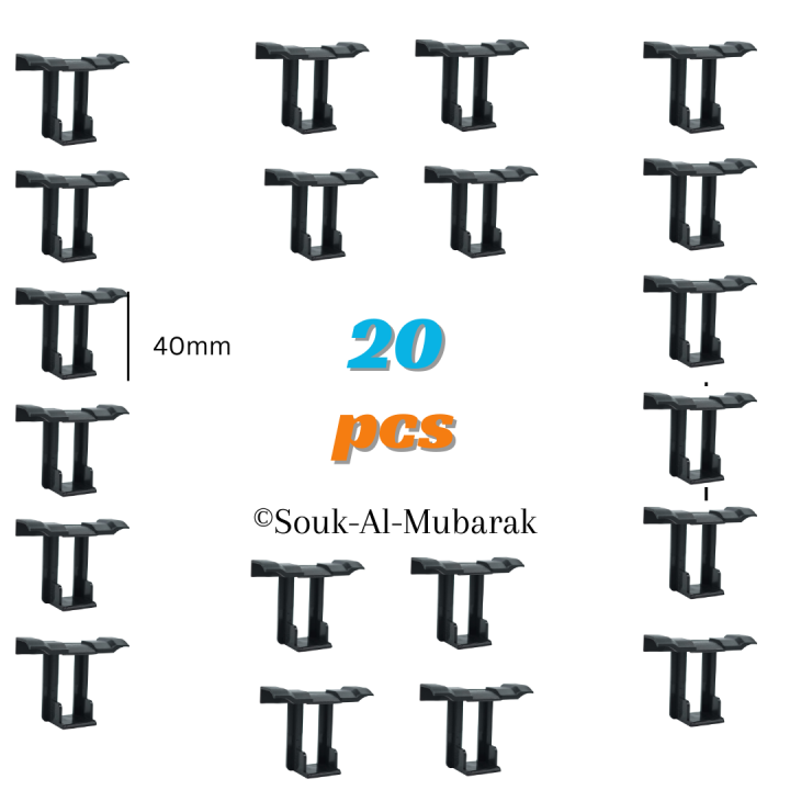 Water Drainage Clips for Solar Panel 40 mm Set of 10-48 Pcs