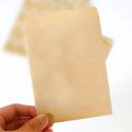 Envelopes (Pack of 50; Imported Kraft Paper). 