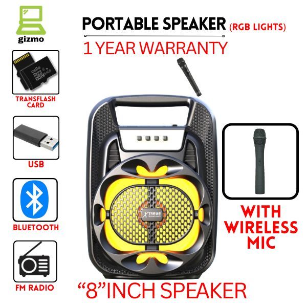 Portable Speakers Bluetooth Speakers Wireless Rechargable Speakers