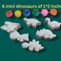 DIY Ceramic Toys Painting Kit With Acrylic Paints Set For Kids | Plaster Toys Kit | Diy Painting Kits | Fun Activity For Kids | Art and Craft Kit | Kids Gift Items | Goodie Bag Gifts and Party Favors. 
