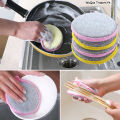 Double Sides Dishwashing Sponge Pan Pot Dish Bowl Cleaning Sponge Pad Household Kitchen Accessories Geschirr Schwamm Decontamination Oily Magic Absorption Pad. 