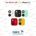 Iphone xr to Iphone 11 Lens Modified Camera Sticker Protector For iPhone XR Second Change 11 Pro Lens Sticker Converter. 