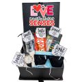 5 sense gift box for men fashion gifts , birthday wedding , anniversary , engagement , fathers day , brother for all occasion. 