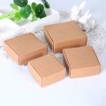 10pcs Kraft Paper Boxes White/brown/black Paper Small Soap Box Kraft Cardboard Mini Jewelry Packing Carton Box. 