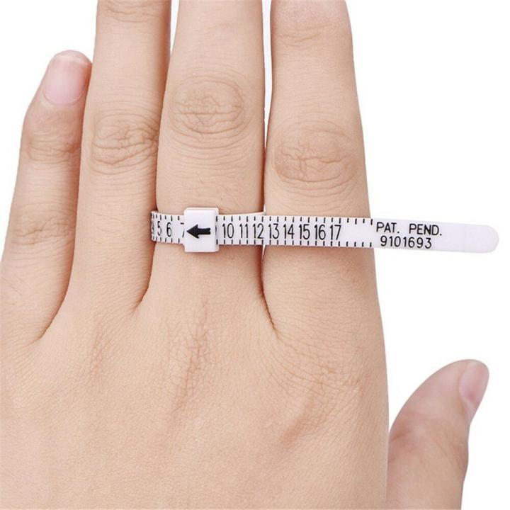 UK Ring Sizer – Verstellbarer Fingerring-Messstab Für Damen & Herren (Größen A Bis Z)
