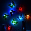 2PCS Glow In The Dark Led Butterfly Night Light Led Color Changing For Kids Room. 