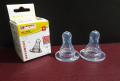 Pack Of 2 Best Quality Baby Feeder Nipple / Soother - Regular Size Feeder Nipple - Imported - For Any Size Feeder Bottle And For Any Age Baby. 