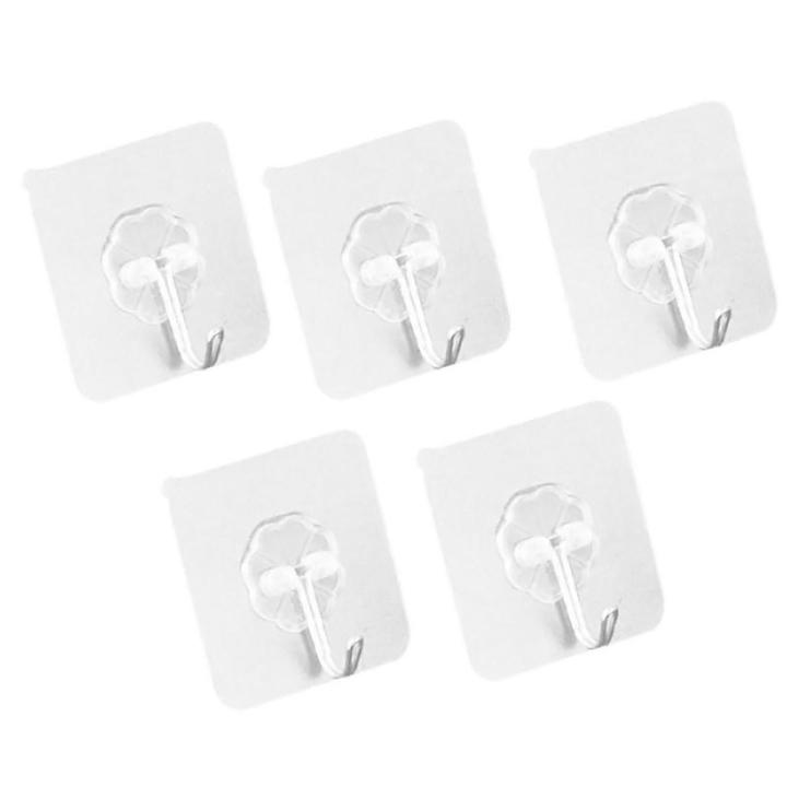 Transparent Traceless Wall Mounted Suction Cup Strong Pull Max 15kg Load Hooks