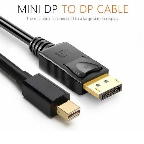 Mini DisplayPort to DisplayPort Cable (Mini DP to DP Cable) Genuine 1 ...