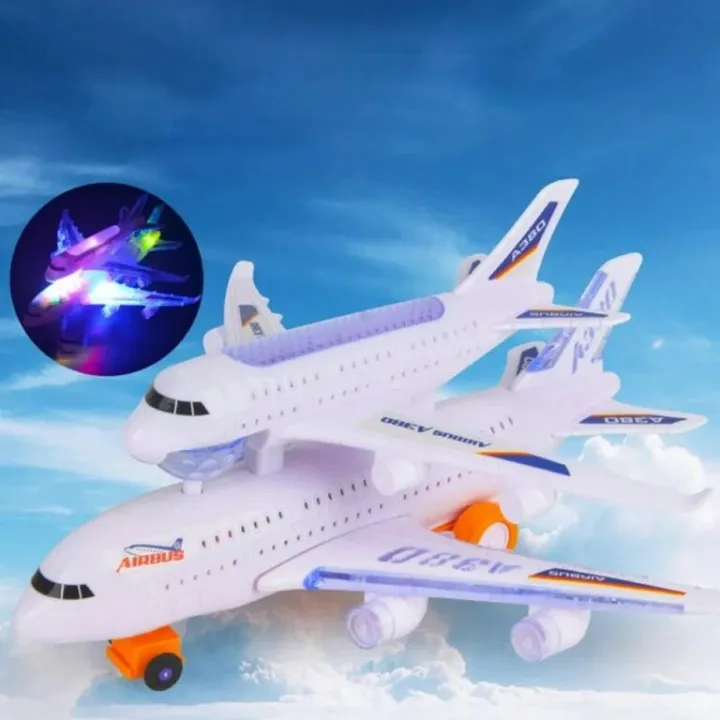Bump%20and%20Go%20Action%20Airbus%20A380%20Model%20Airplane%20Toy%20-%20Image%202