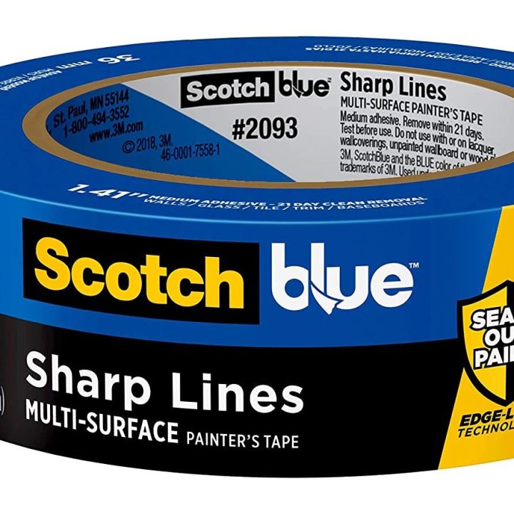 ScotchBlue%20Ultra%20Sharp%20Lines%20Multi-Surface%20Painter's%20Tape,%201.41%20''%20x%2045%20yds,%202098,%201%20Roll%20bes%20and%20high%20quality%20100%25%20original%20smart%20uniqu%20and%20professional%20product%20-%20Image%202