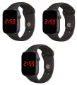 Sport Silicone LED Watches Fashion Hot Selling Wrist Watch Digital Cool Gift Clock. 