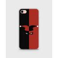 iphone 8 Case Cover Hybrid Soft- Apple  Joker Mask Print - 1cover2453. 