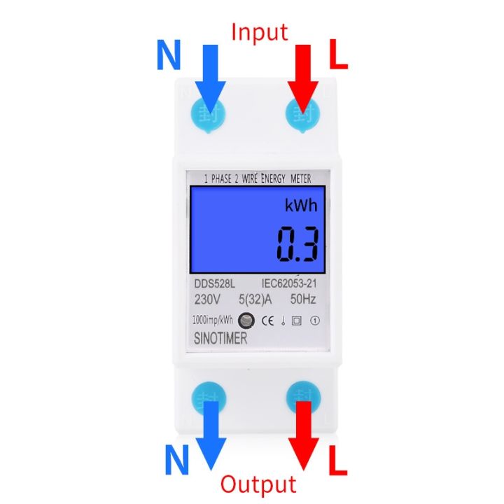 Single%20Phase%20Digital%20Display%20Energy%20Meter%20DDS528L%20Din%20Rail,%20Display%20Power%20KWh,%20Energy%20KW,%20Volt%20V%20Ampere%20A%20-%20Image%205