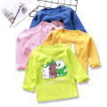 2022 Brand Xxx Boys Girls Sweatshirts Children's Long-sleeved T-shirt Baby Kids Cartoon Tops Fall Cotton O-Neck Bottoming. 