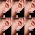 3Pairs 1.5mm, 2mm, 3mm Girls Simple Tiny Studs for Sensitive Ear, Hypoallergenic 925 Sterling Silver Stone Stud Earrings for Women 4mm, 5mm, 6mm Chandi Ear Studs. 