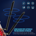 Hommie AC 1730Mbps+Bluetooth 5.0 WiFi Card with Heat Sink, IEEE 802.11AC 5GHz/2.4GHz Dual Band PCI WiFi Adapter Wireless Network Interface Card Gigabit Adapter for Win10 Linux 4.14+ (WIE9260). 