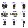 Original For Samsung Galaxy A30 A30s A31 A32 A32 4G 5G Small Front Camera Big Back Rear Main Camera Flex Cable. 