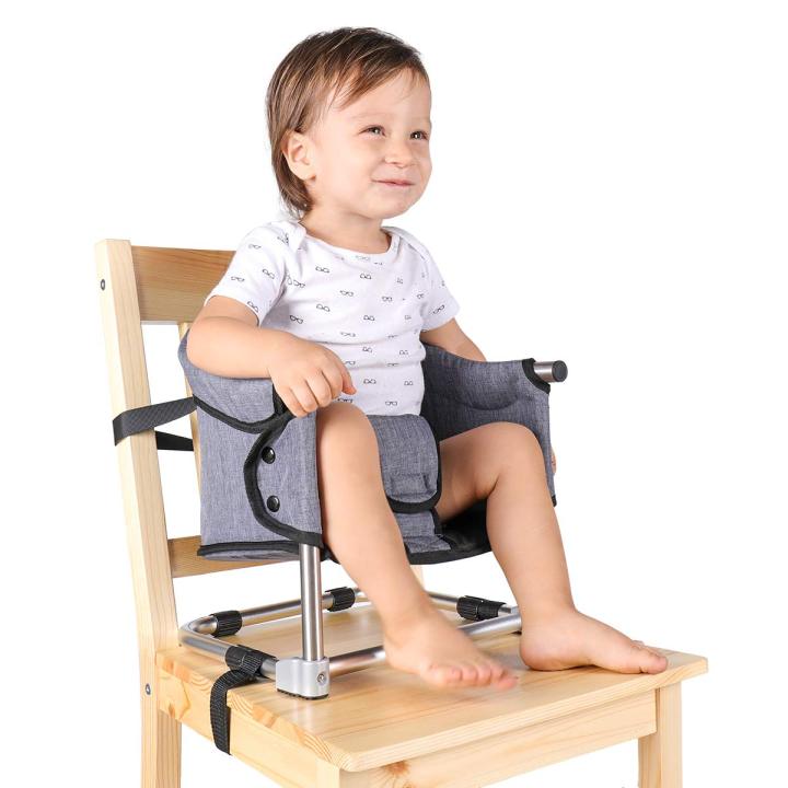 Toogel Portable Feeding Seat Baby High Chair Folding Height Adjustable Toddler Highchair