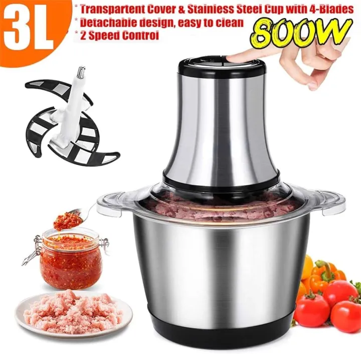Electric%20Meat%20Chopper%203%20Liter%20%E2%80%93%20Powerful%20Qeema%20Machine%20with%20Stainless%20Steel%20Blades%20&%20Bowl%20(Food%20Chopper%20Machine)%20-%20Image%202