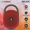 MILAN Audionic Portable Rechargeable Bluetooth Speaker 1 Year Brand Warranty. 