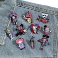 The Amazing Digital Circus Enamel Pin Cartoon Figure Pomni Jax Ragatha Metal Badge Brooch Jacket Jeans Lapel Pin Jewelry Gifts. 