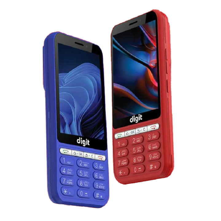 Digit Energy Max - 3.5 Inch Big Touch Screen - Dual Sim 4G & VOLTE - Google Play Store - Wifi - Hotspot - 1GB RAM - 8GB Memory - 3000mAH battery - Type C Charging - PTA approved with 1 Year brand warranty