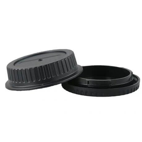 Lens Back Cap + Camera Body Cap Pair For Canon DSLR Cameras