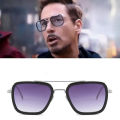 Hero Expedition Iron Man Tony Stark Spider-Man with the same glasses men's sunglasses myopia sunglasses discoloration. 