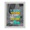 Motivational Quotes Wall Frames, Quote for Office Wall Decor – Raqeeq QF198. 