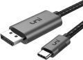 uni USB C to Displayport Cable 4K 60HZ, 6ft - 2 Pack. 