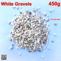 White Small Size Gravel Stones for Decorations Of Garden Yard, Plants And Fish Pots Aquarium. 